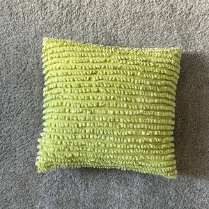 Lime Green Anthropologie Pillow